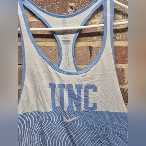 UNC Men's  Nike  Dri-FIT Tar Heels XL Racerback Tank Top Athletic Carolina Blue